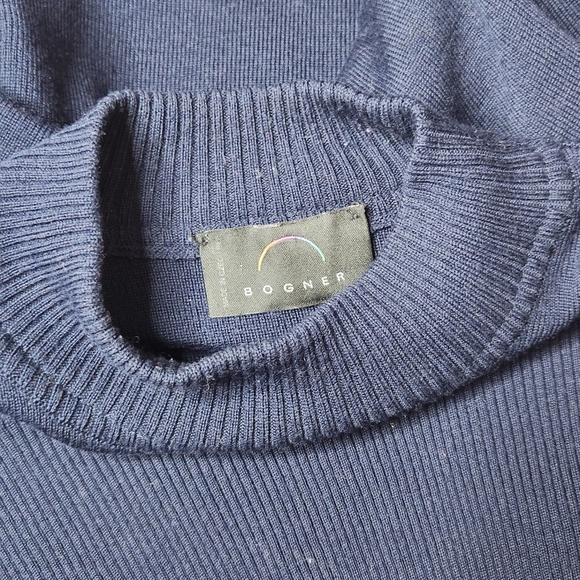 Bogner embroidered wool blend sweater - Picture 6 of 7